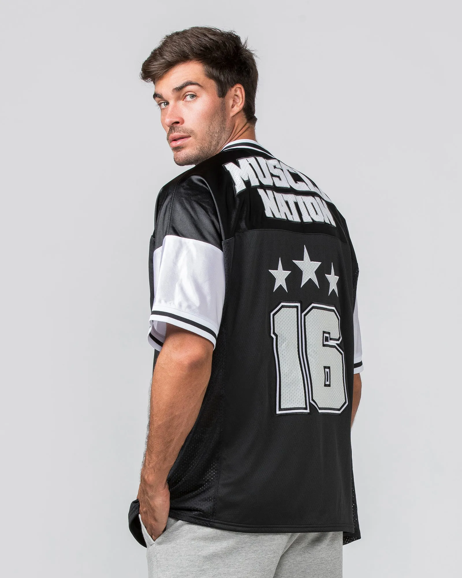 Oversized Jersey - Black