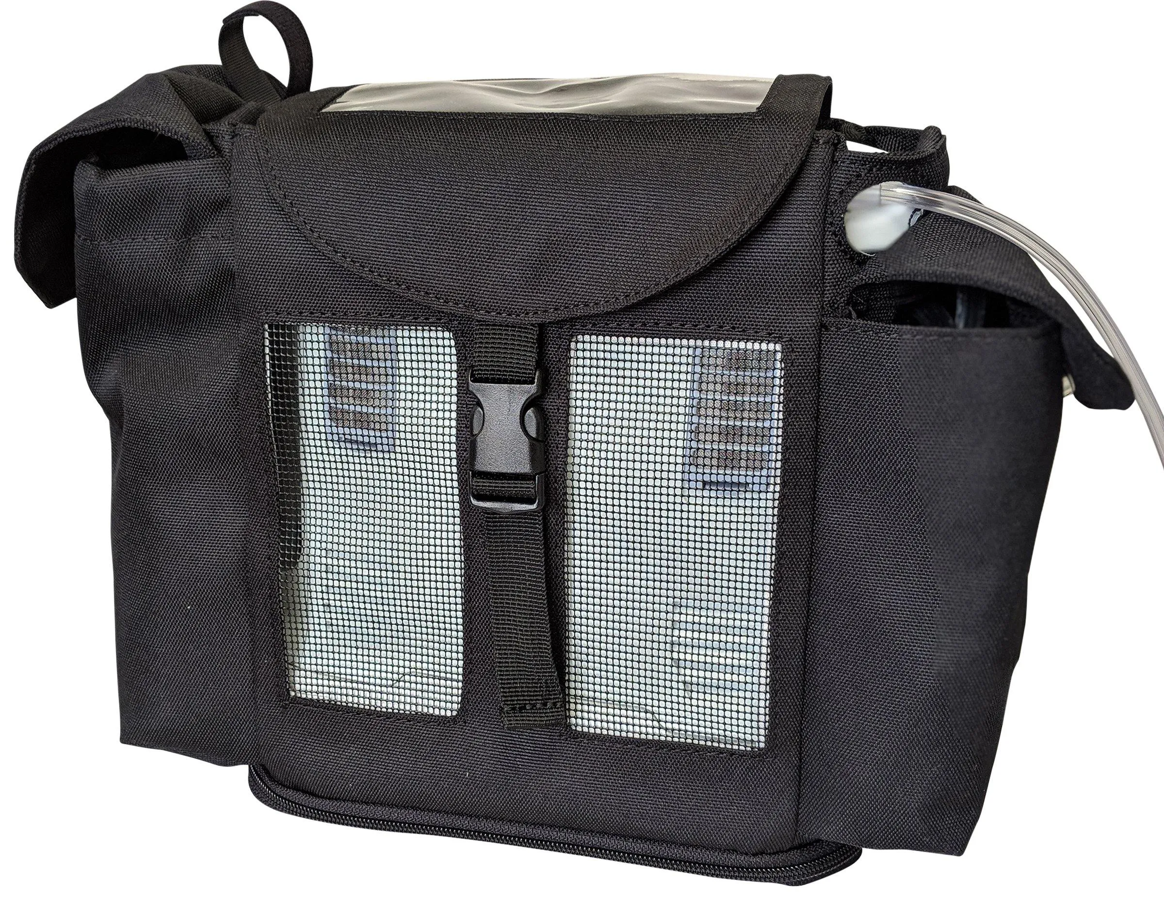 Oxygo Lightweight Backpack w/Pockets - Black