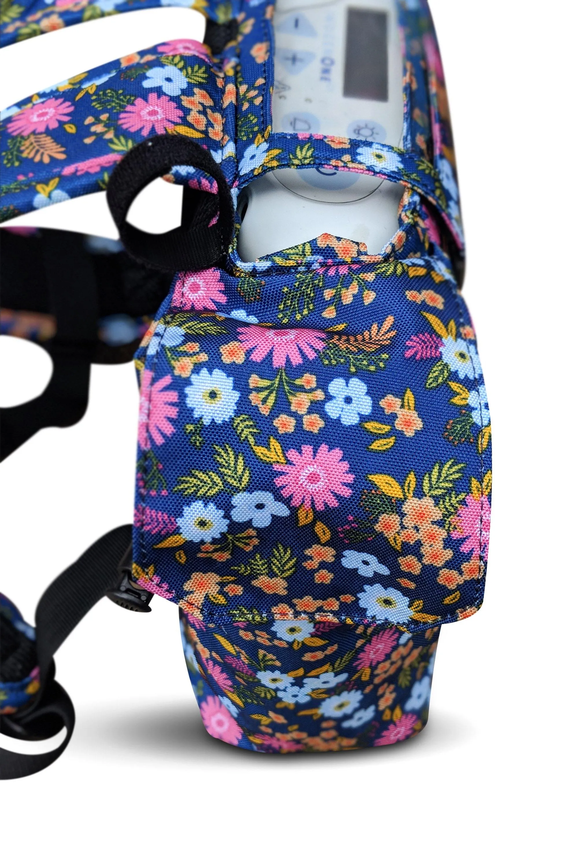 OxyGo Lightweight Backpack w/Pockets - Floral