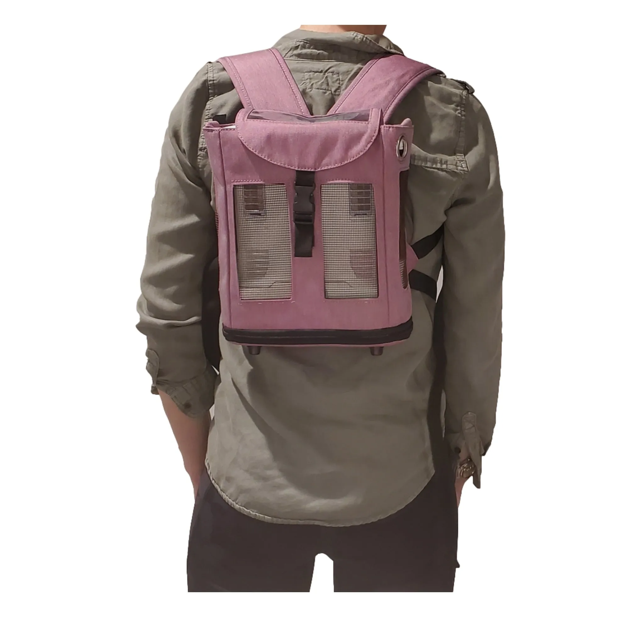 OxyGo Ultra Lightweight Backpack- Mulberry