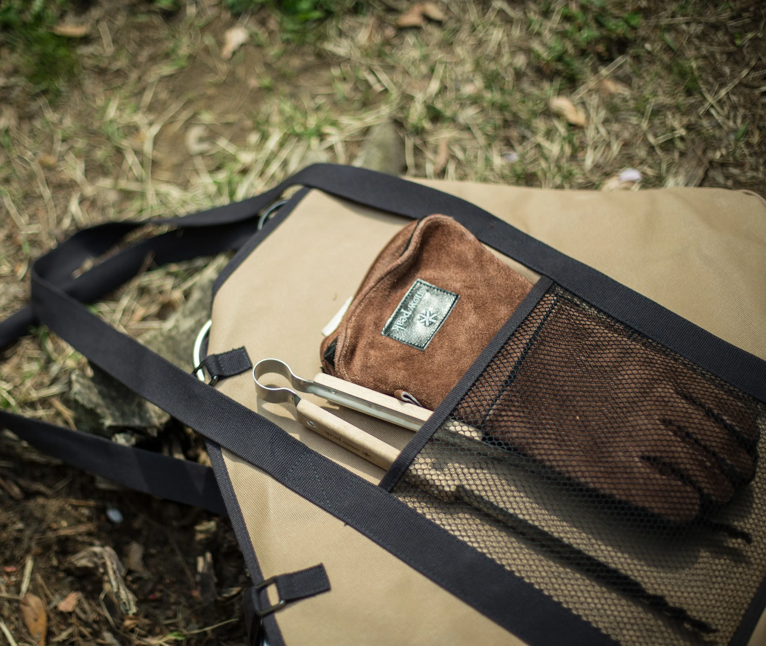 Pack & Carry Fireplace Canvas Bag - Large