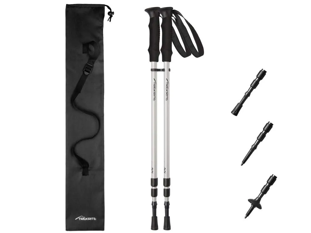 Pair Classic Trekking Poles - Choose Colour