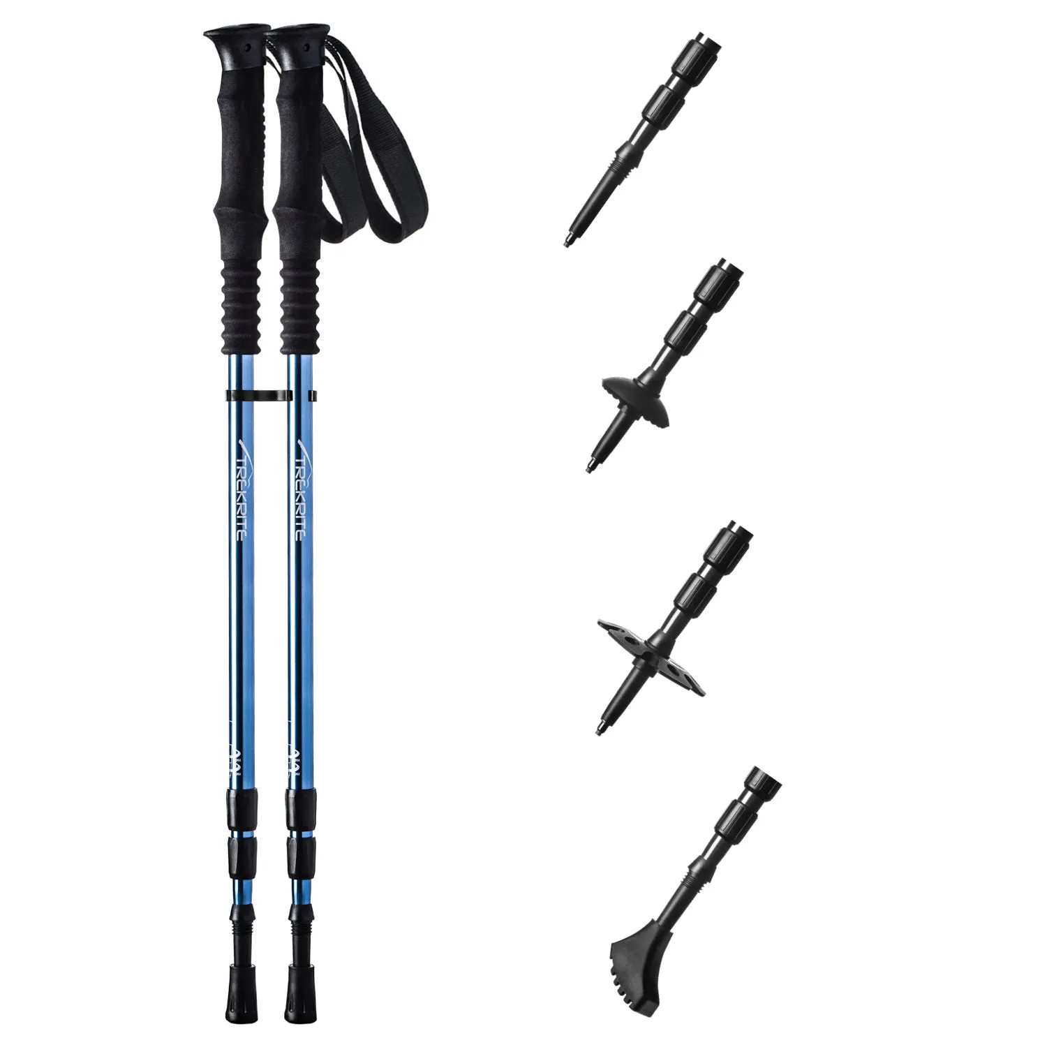 Pair Classic Trekking Poles - Choose Colour