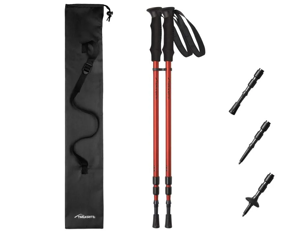 Pair Classic Trekking Poles - Choose Colour