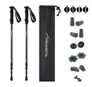 Pair Classic Trekking Poles - Choose Colour