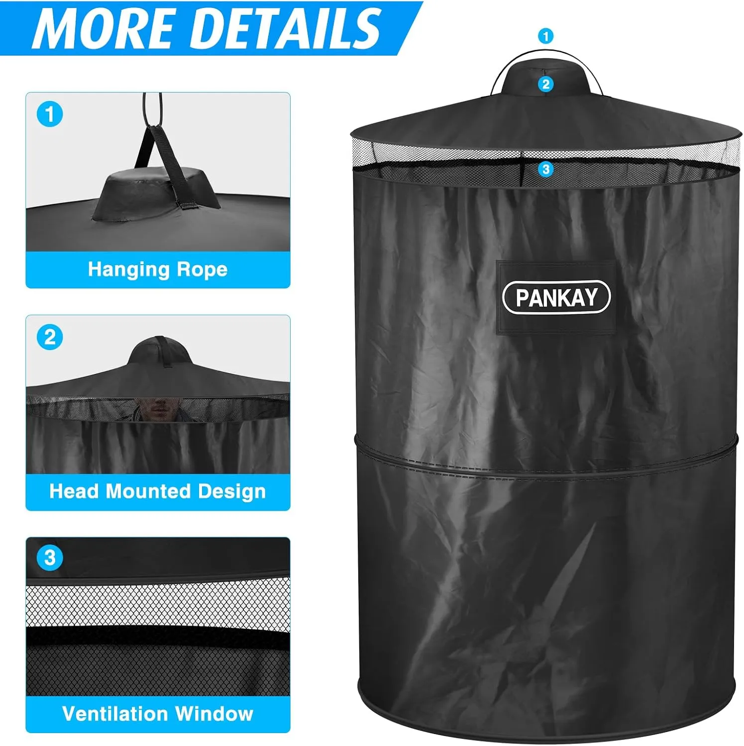 Pop Up Privacy Tent Portable Outdoor Camping Bathroom Toilet Tent Sturdy Shelter
