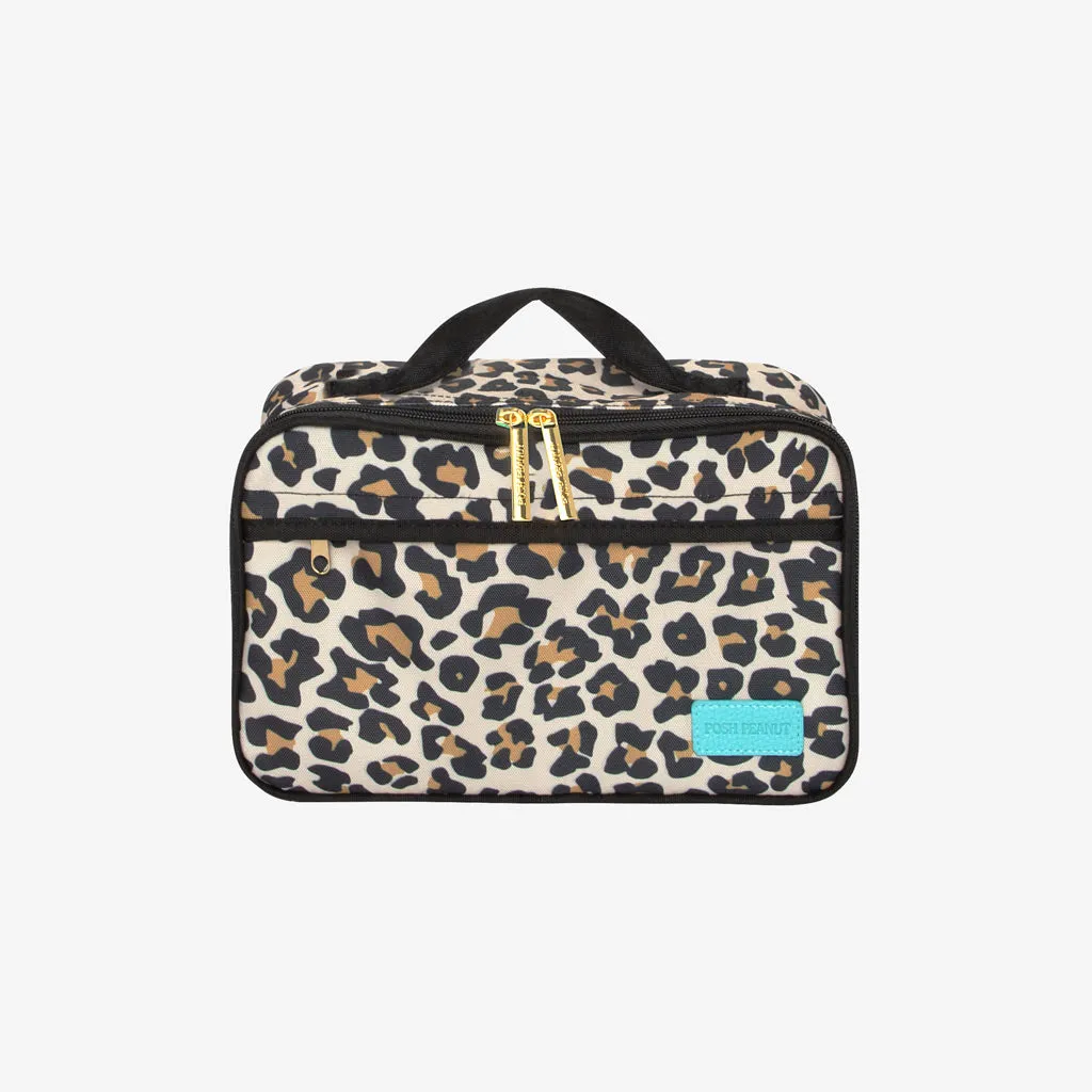 Posh Peanut Lana Leopard Lunch Bag
