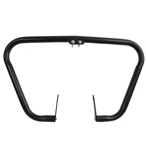 Premium Metal Leg Guard for Royal Enfield Meteor All Model, (BLACK).