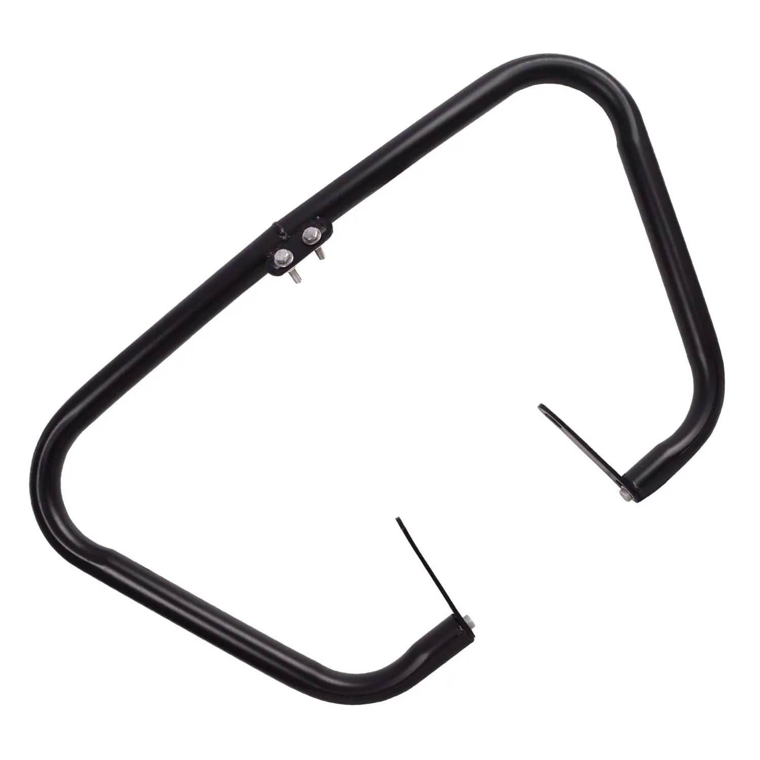 Premium Metal Leg Guard for Royal Enfield Meteor All Model, (BLACK).