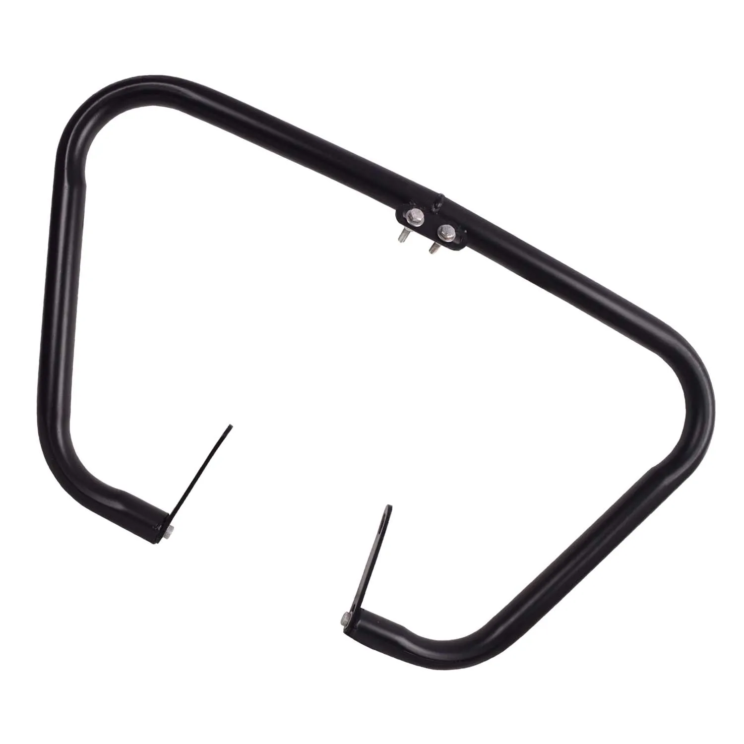 Premium Metal Leg Guard for Royal Enfield Meteor All Model, (BLACK).