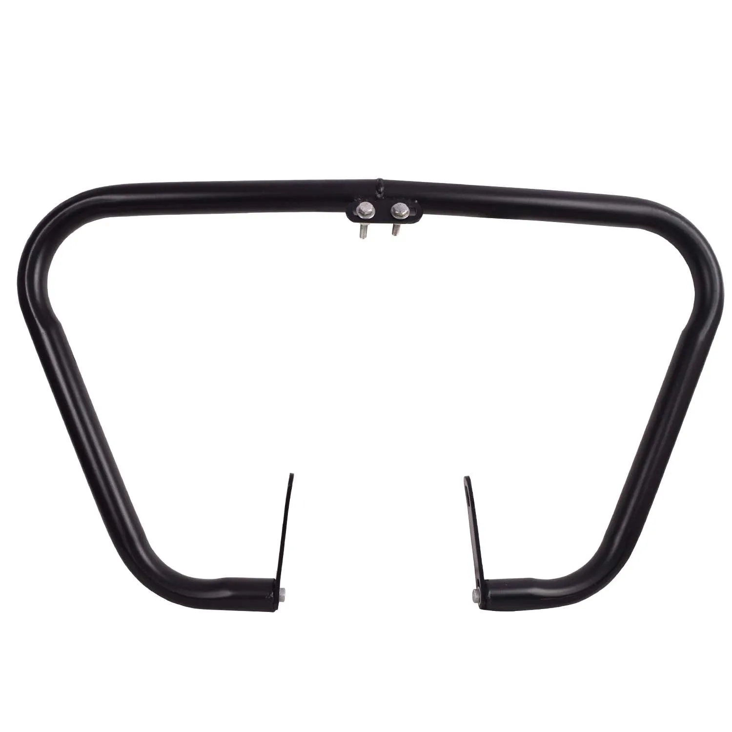 Premium Metal Leg Guard for Royal Enfield Meteor All Model, (BLACK).