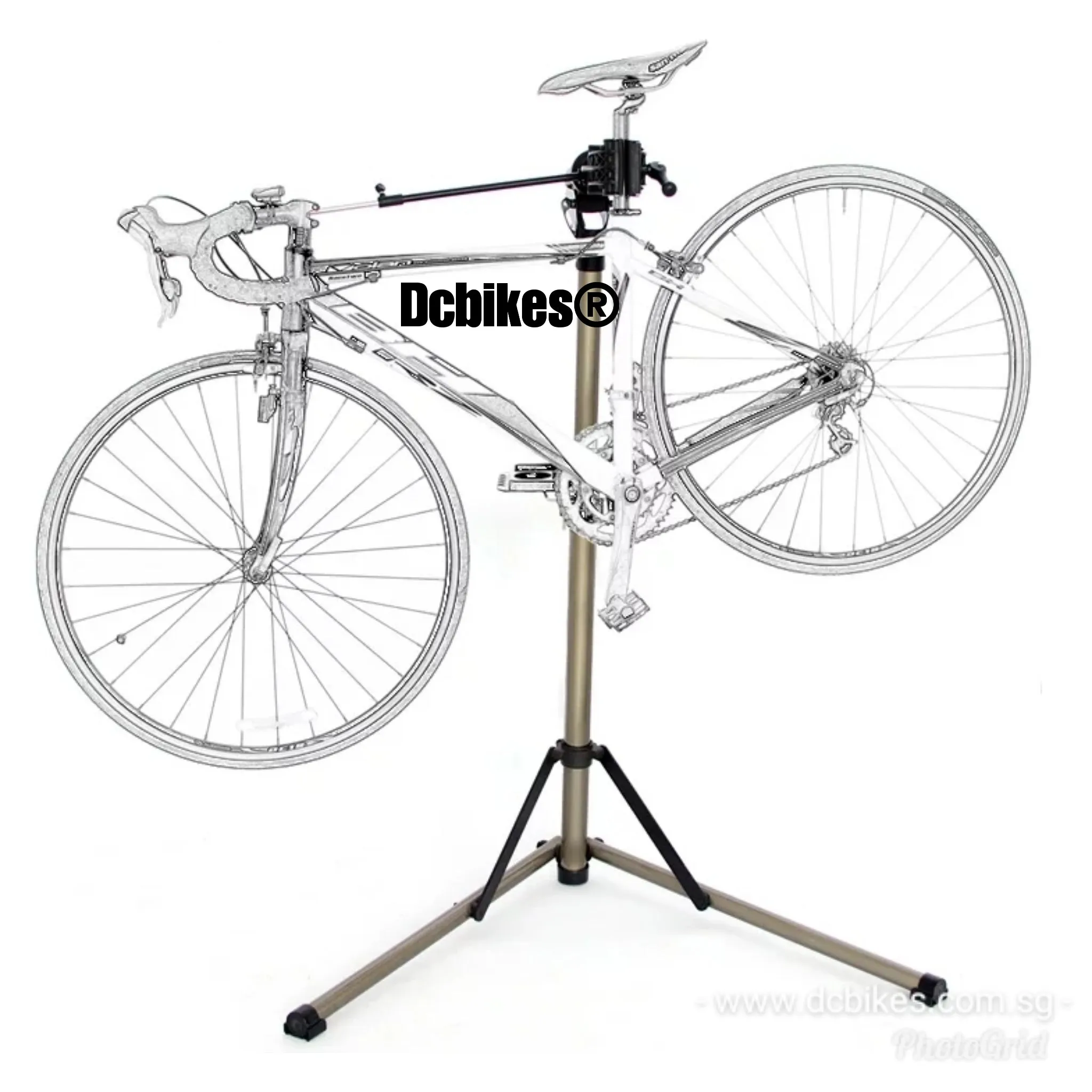 Professional Stable MTB Bicycle Repair Bike Rack Stand   Tools Tray