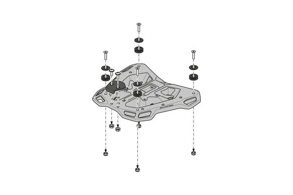*REAR CARRIER Z650 650 NINJA 16-20
