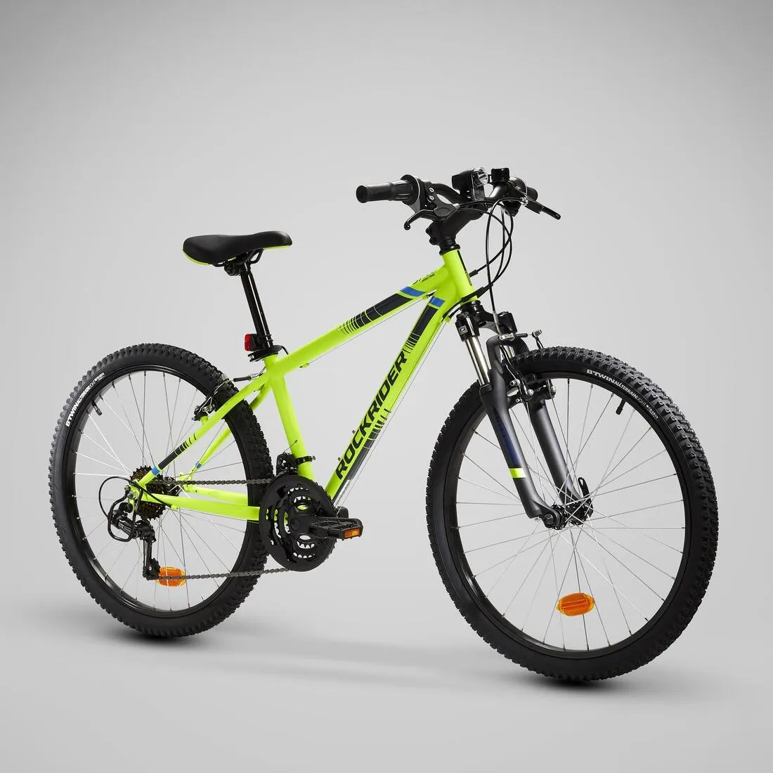 Rockrider ST 500 Kids' 24-Inch Mountain Bike 9-12 Years -  Black