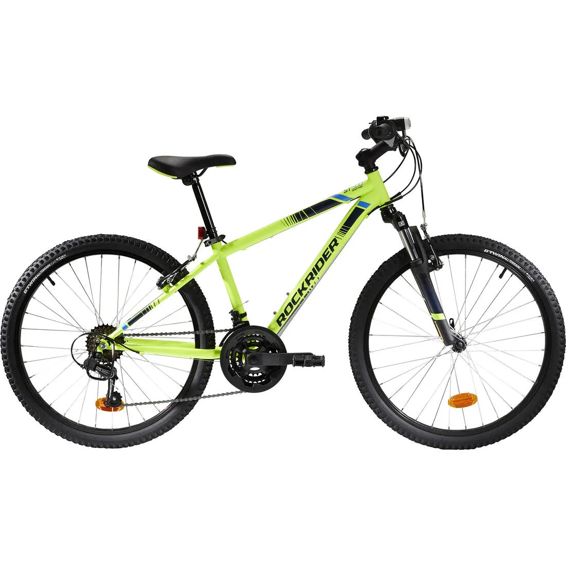 Rockrider ST 500 Kids' 24-Inch Mountain Bike 9-12 Years -  Black