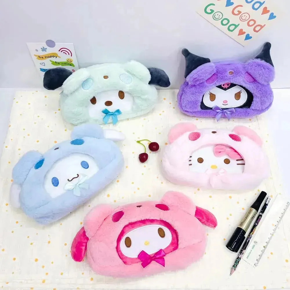 Sanrio Snuggles Plush Pouch Bag