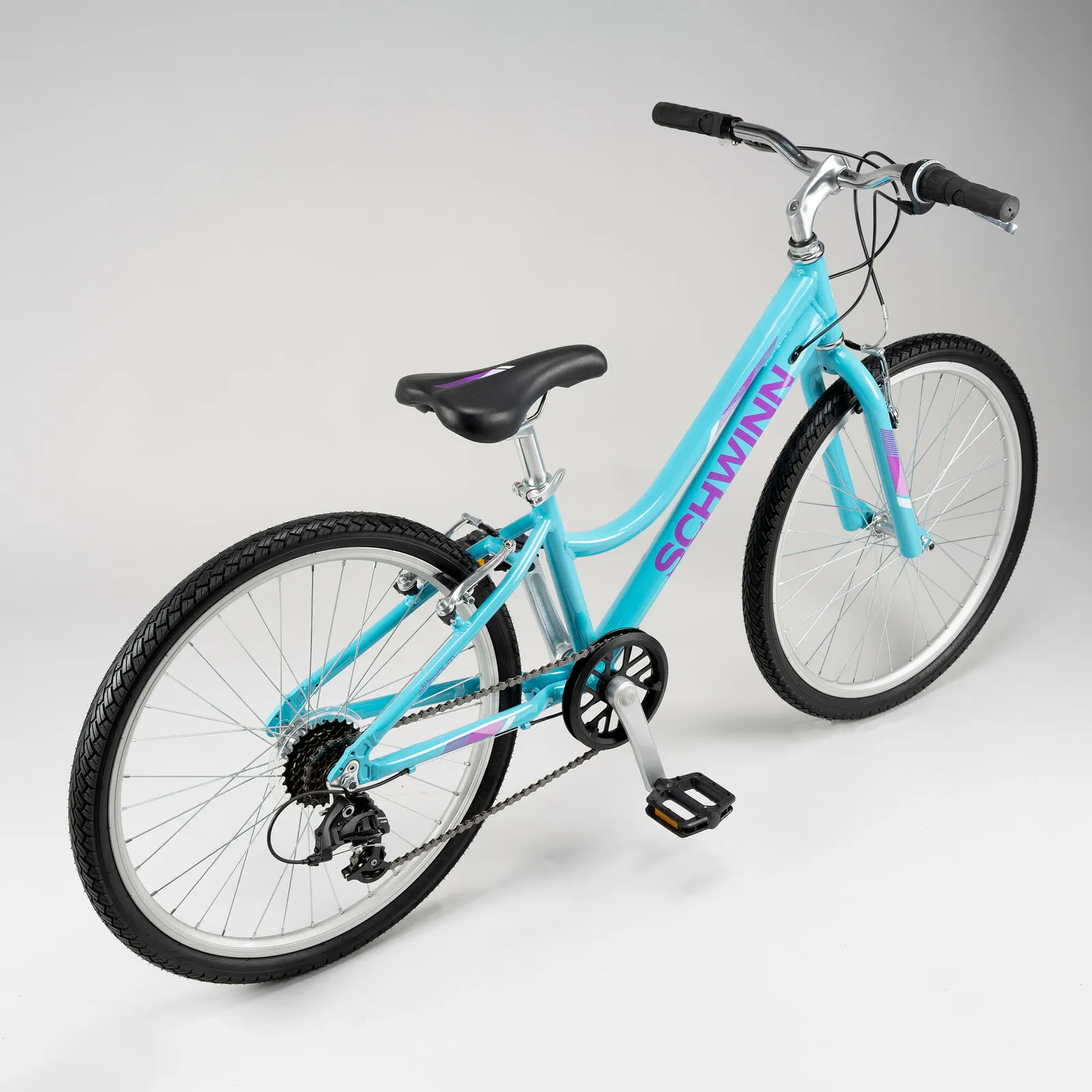 Schwinn Episode 24" Kids Aluminium Mountain Bike - Aqua Blue