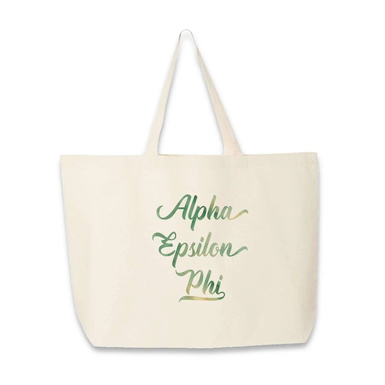 Sorority Cotton Canvas Tote Bag All 26 NPC Organizations Available