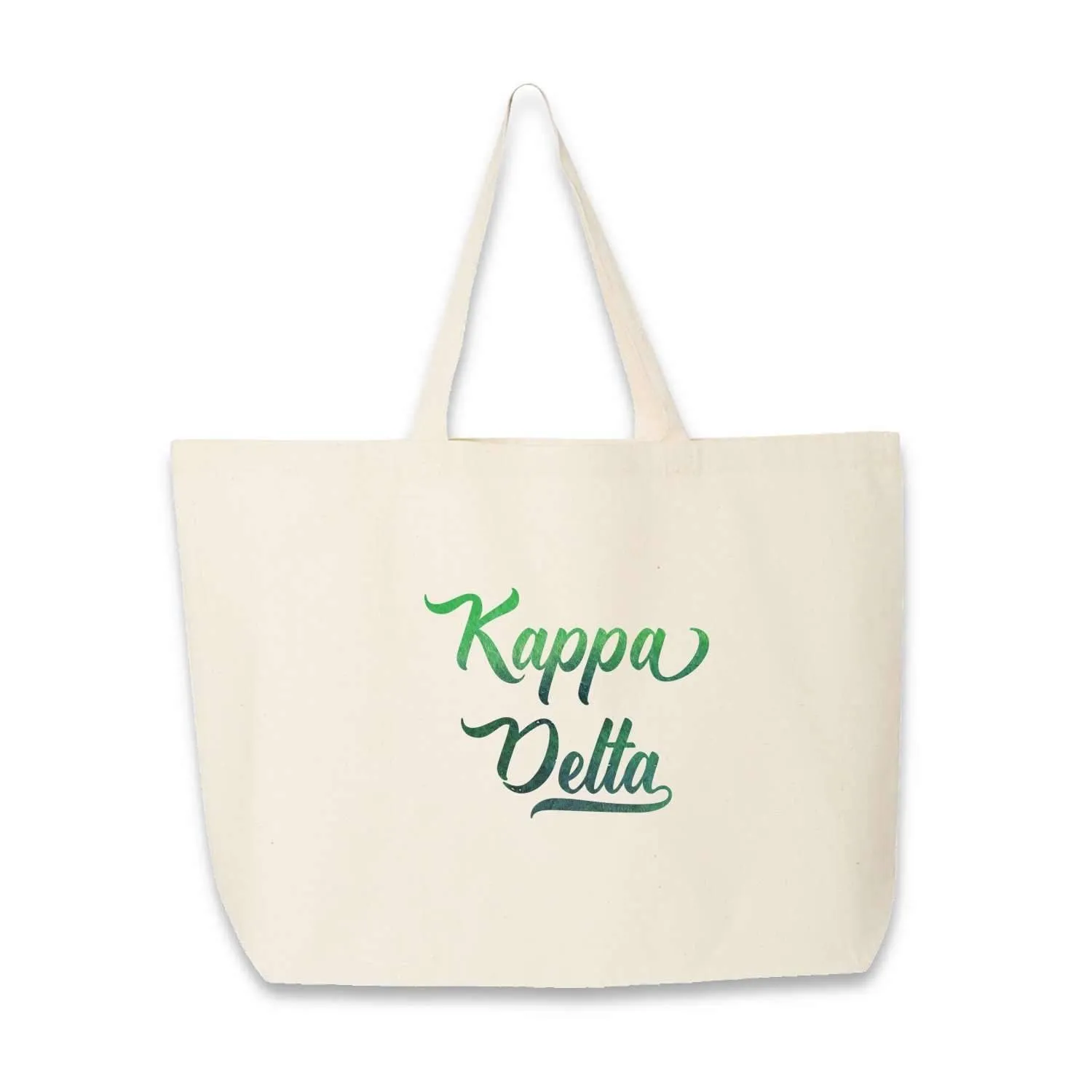 Sorority Cotton Canvas Tote Bag All 26 NPC Organizations Available