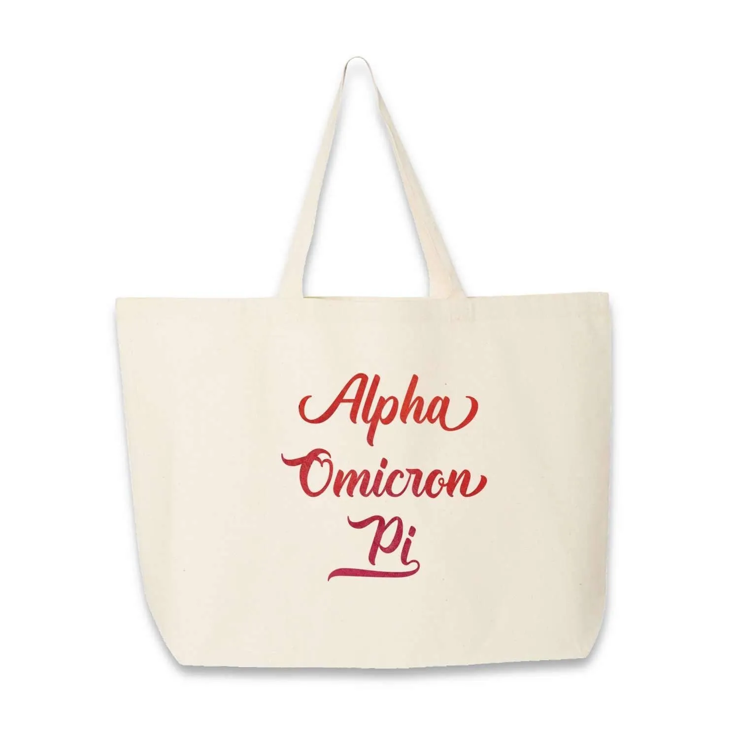Sorority Cotton Canvas Tote Bag All 26 NPC Organizations Available