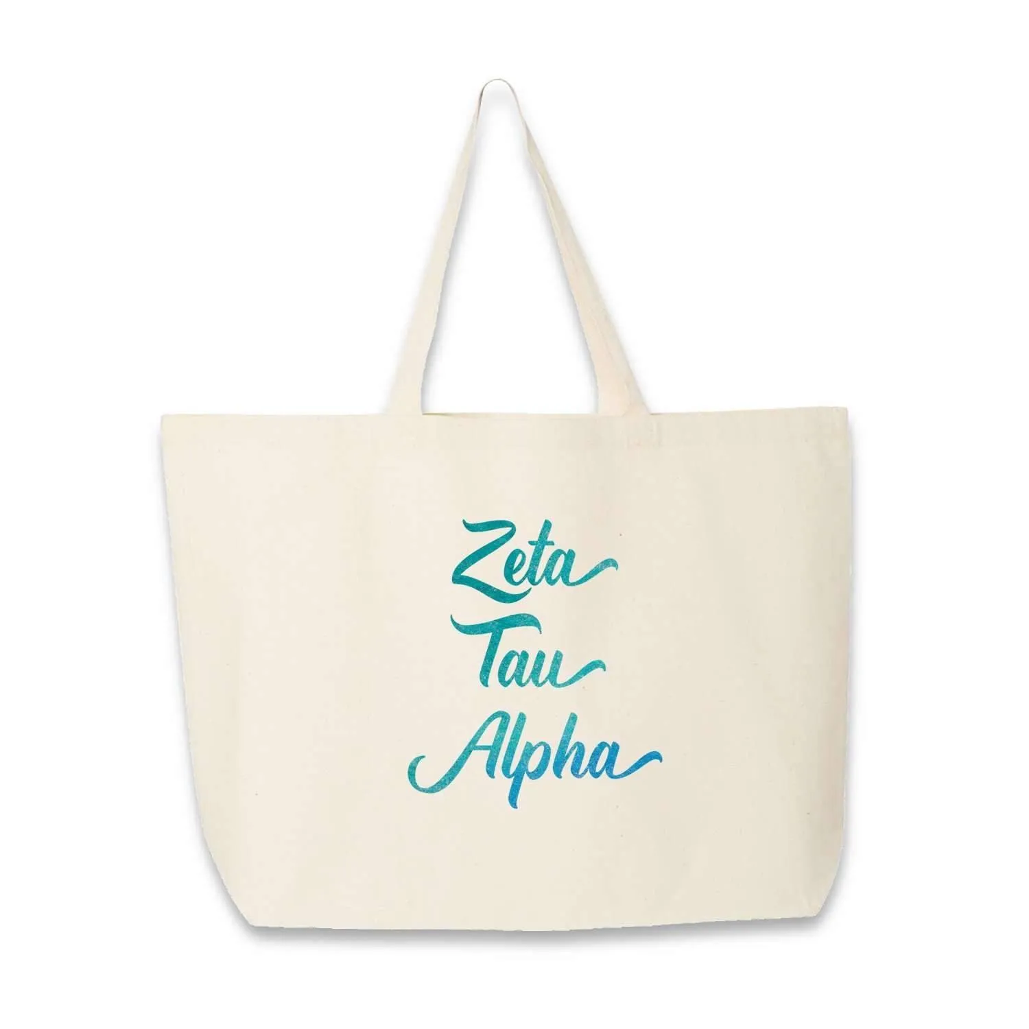 Sorority Cotton Canvas Tote Bag All 26 NPC Organizations Available