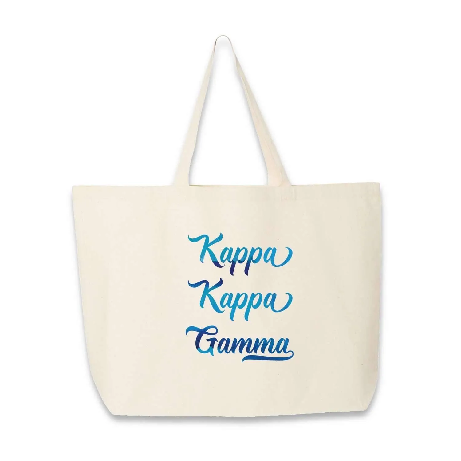 Sorority Cotton Canvas Tote Bag All 26 NPC Organizations Available