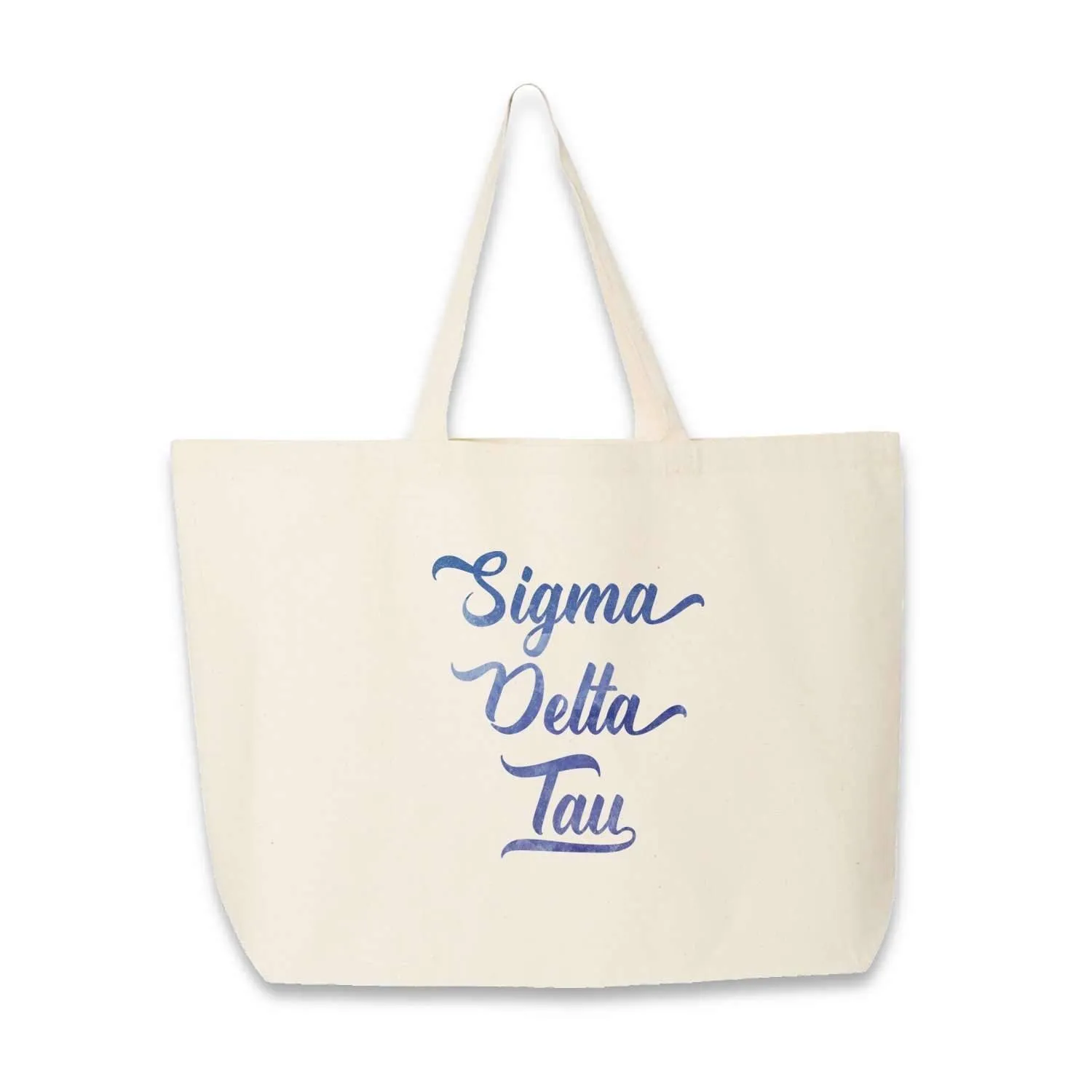 Sorority Cotton Canvas Tote Bag All 26 NPC Organizations Available