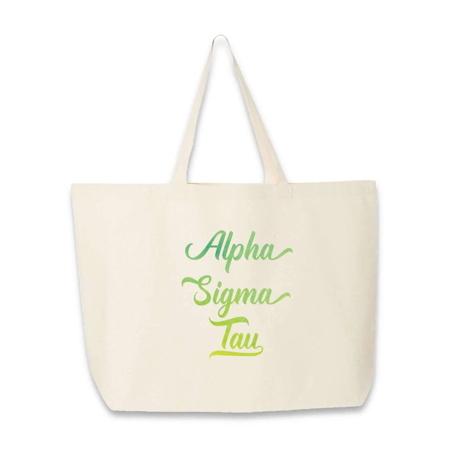 Sorority Cotton Canvas Tote Bag All 26 NPC Organizations Available