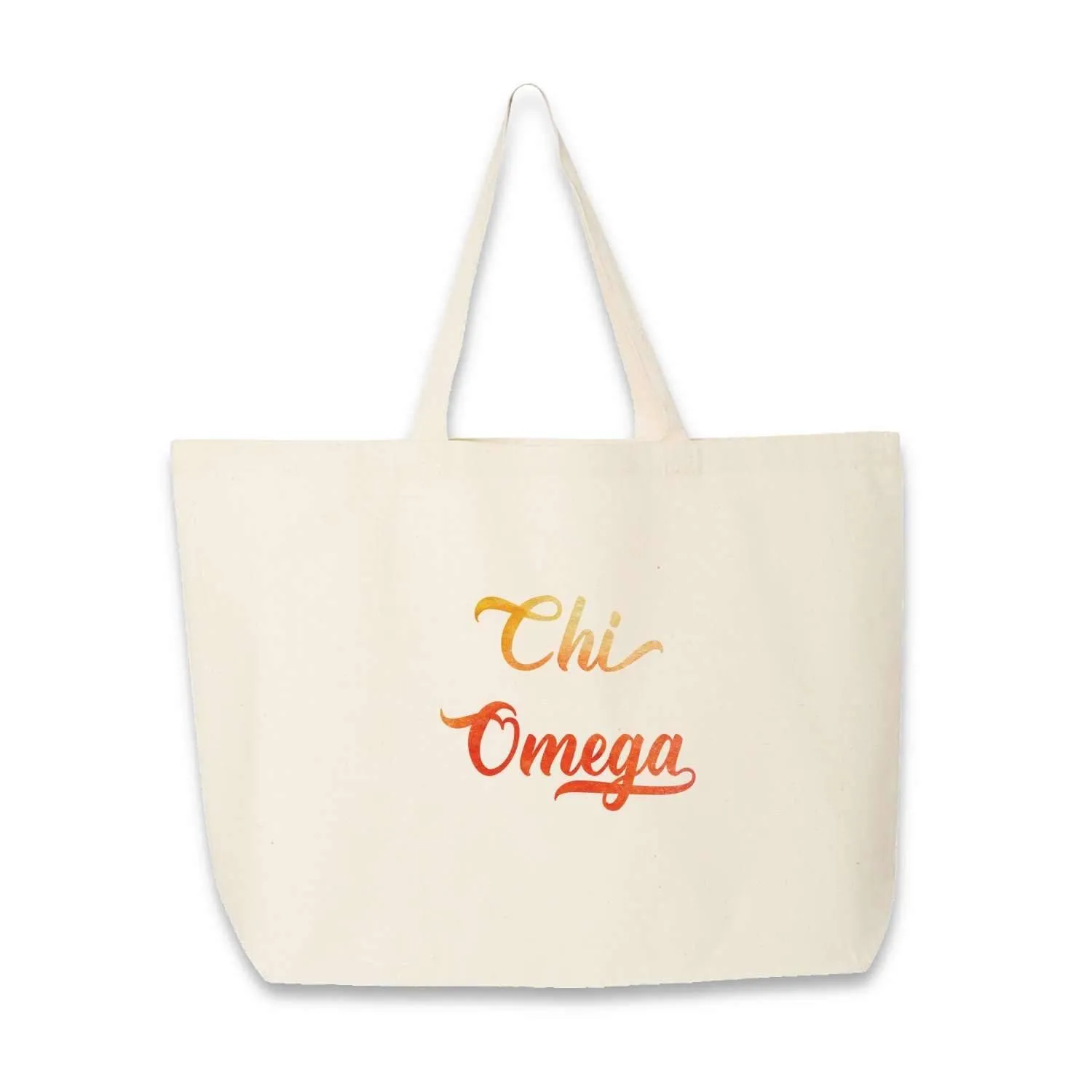 Sorority Cotton Canvas Tote Bag All 26 NPC Organizations Available