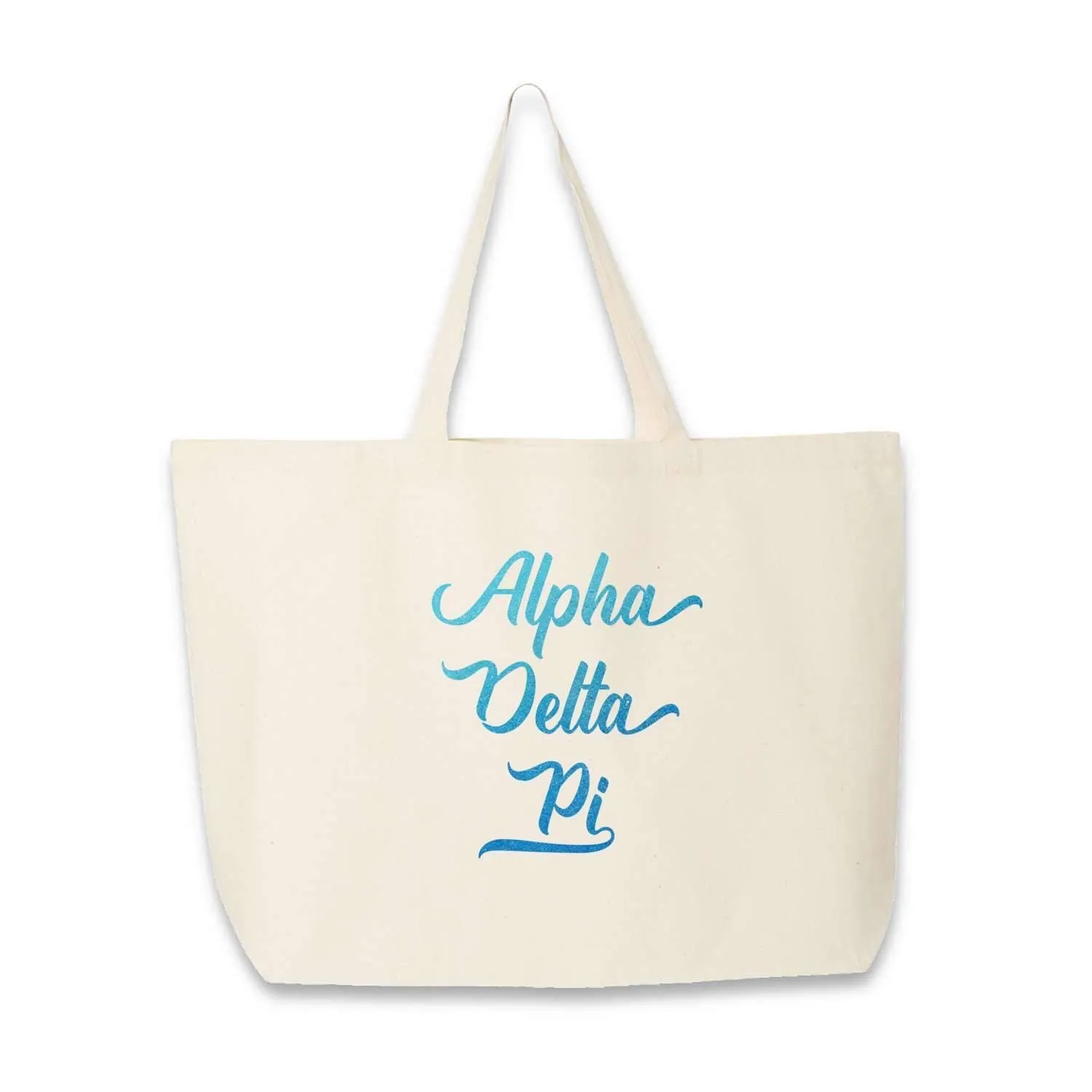 Sorority Cotton Canvas Tote Bag All 26 NPC Organizations Available