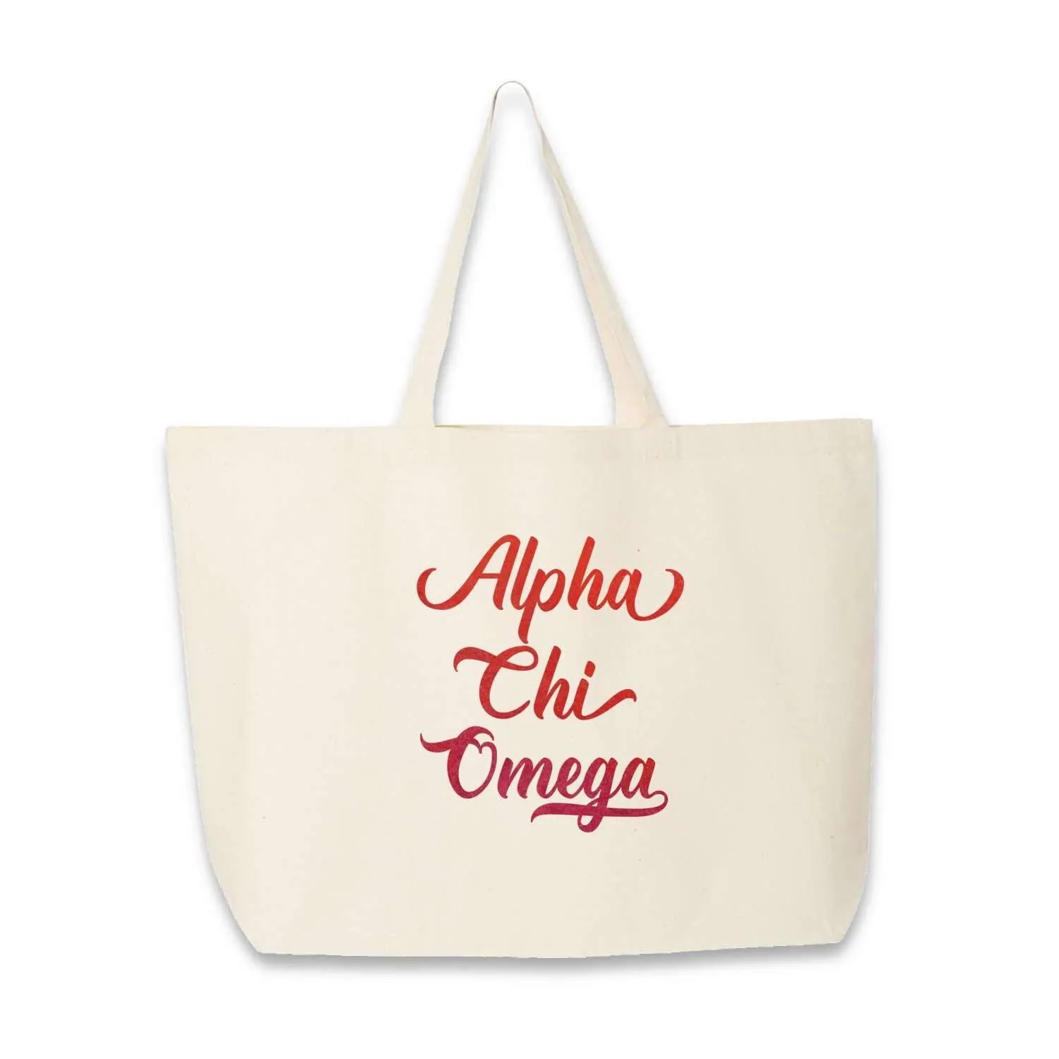 Sorority Cotton Canvas Tote Bag All 26 NPC Organizations Available