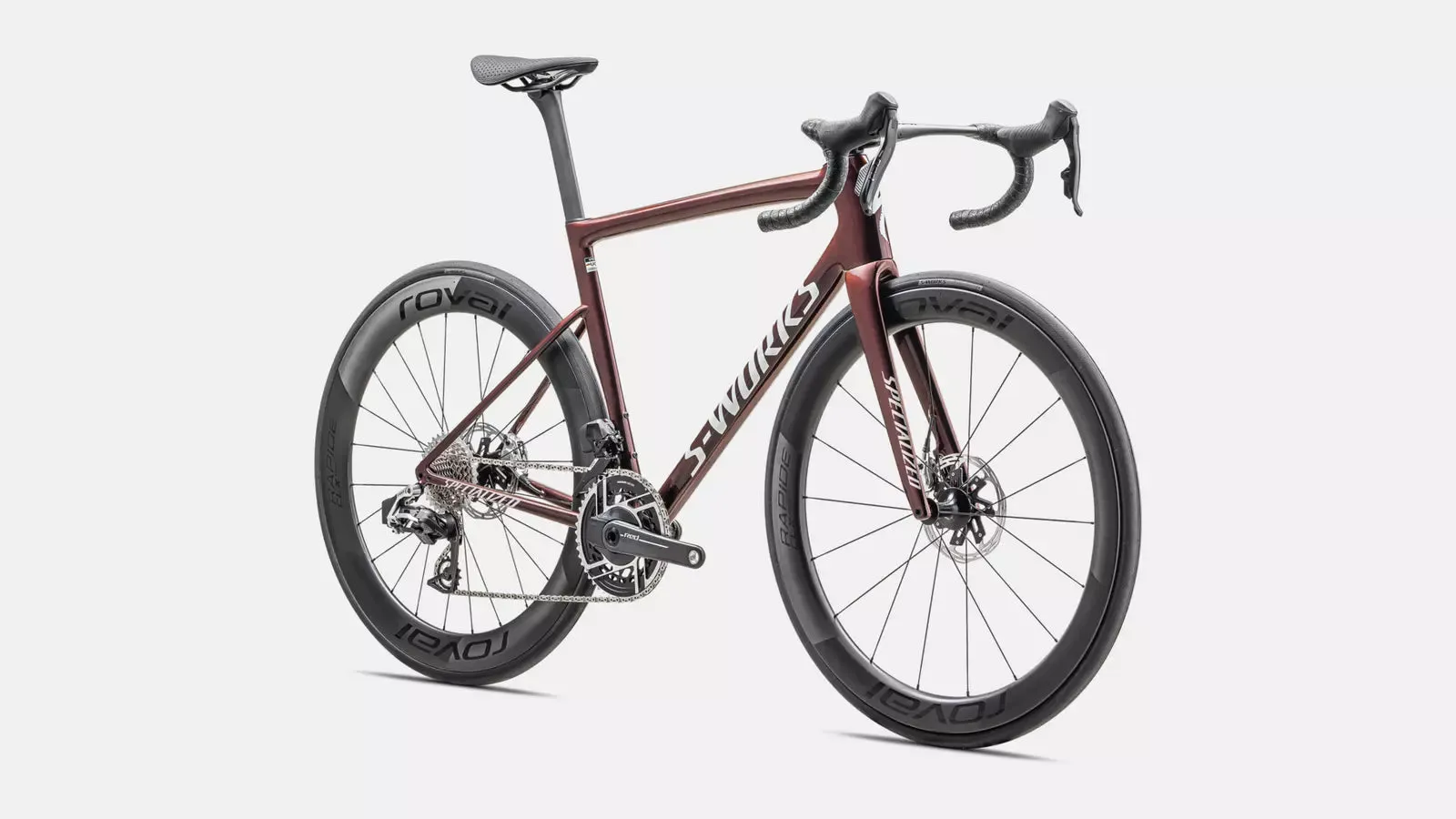Specialized S-Works Tarmac SL8 - Gloss Solidity/Red To Black Pearl/Metallic White Silver - MY25