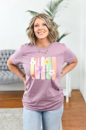 Spring Brushstrokes Graphic Tee
