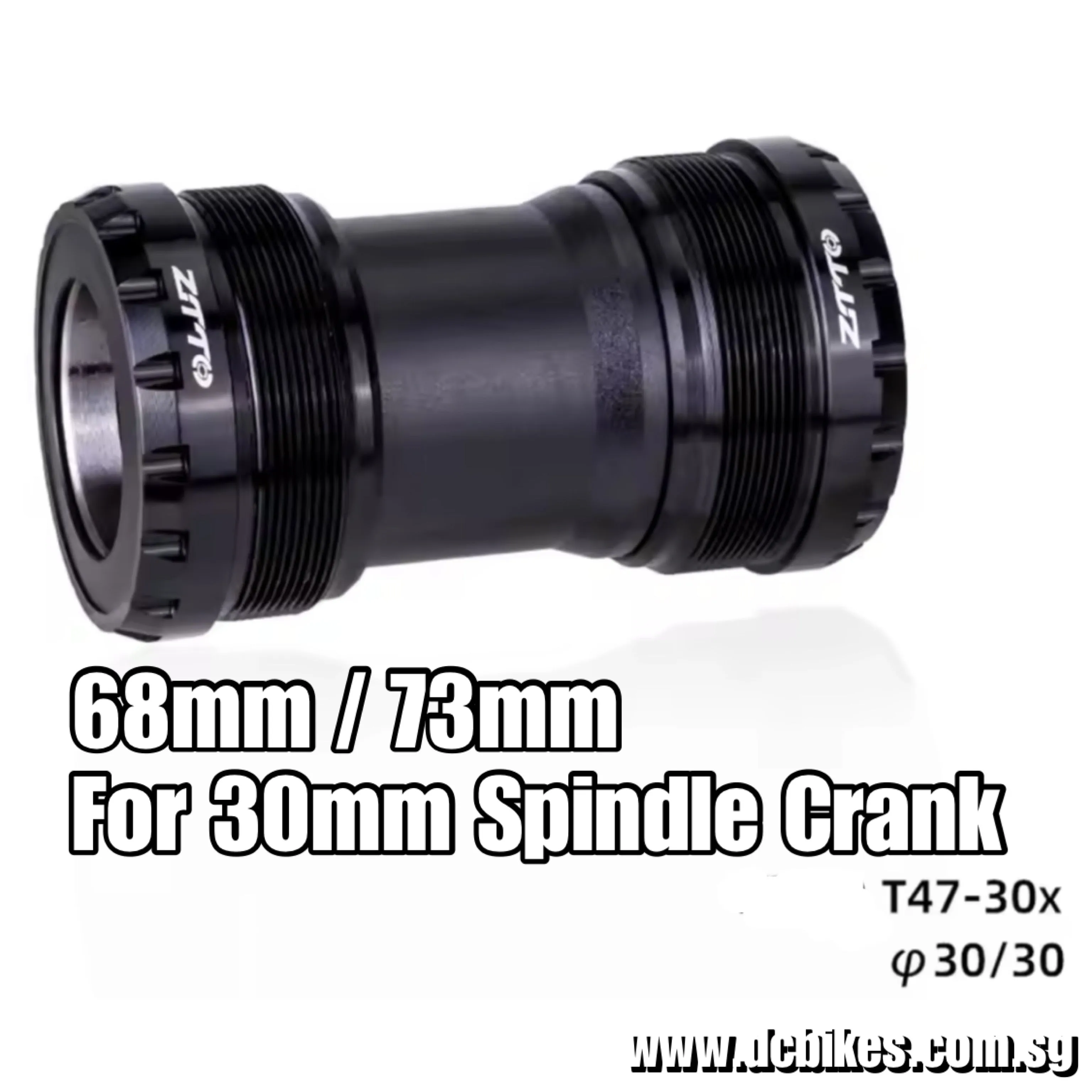 T47 Sealed Bearing 68mm/73mm | 86.5mm Threaded 47mm Bottom Bracket BB For Mountain | Road Bike 24mm | 29mm | 30mm Cranks