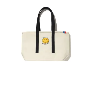 The Over the Shoulder Embroidered Take Out Medium Tote - Canvas