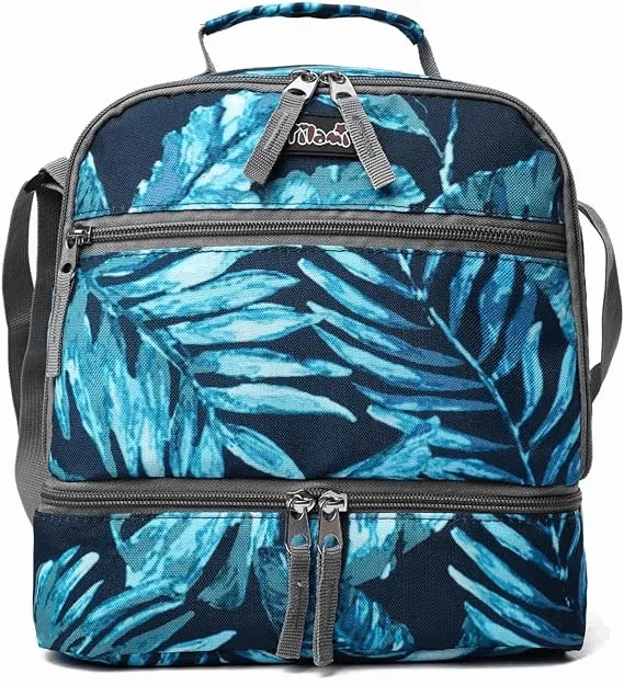 Tilami Rainforest Green Kids Lunch Bag Waterproof Cooler Bag