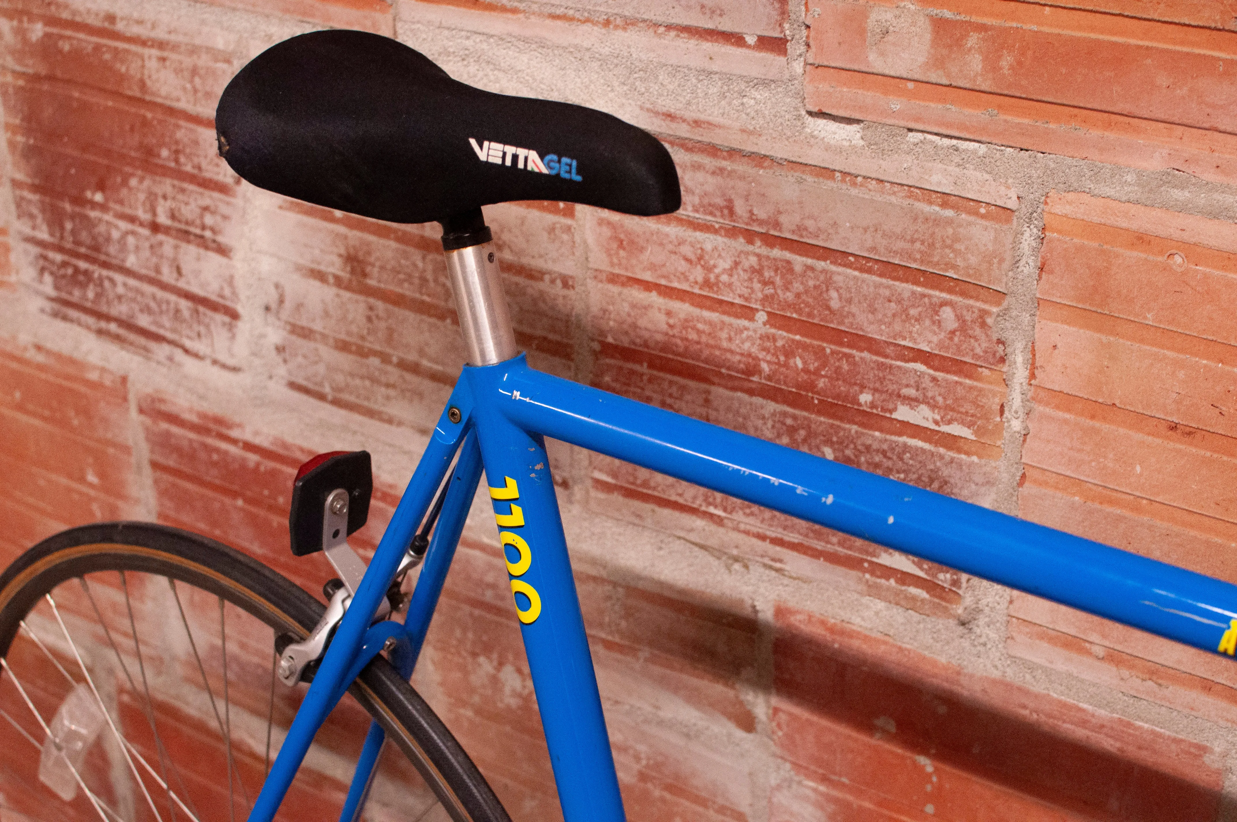 Trek 1100 Aluminum Road Bike, 61 cm/XL, Blue and Yellow