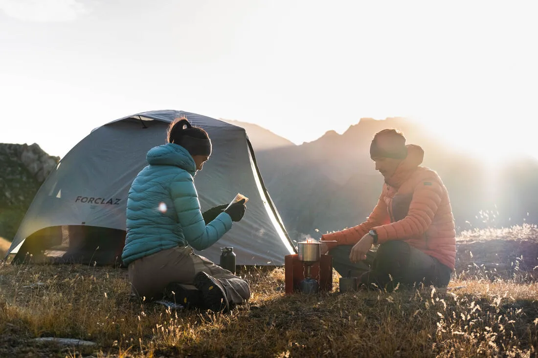 Trekking Stainless Steel Cookset MT500 - 1 Person