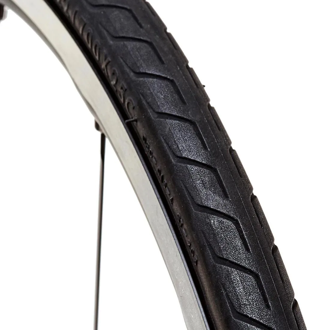 Triban Protect Lightweight Road Bike Tyre 700x25