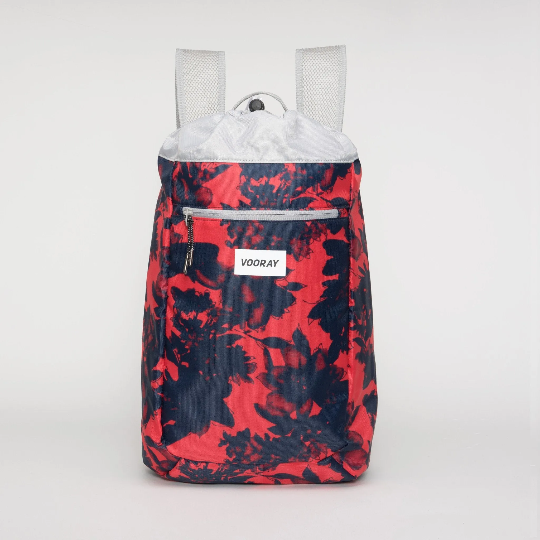 Vooray Stride Cinch Backpack - Ghost Red Floral