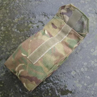 Webbing: Pouch. Flap. Field Pack. GSR. British. Used/Graded. M-T.P.