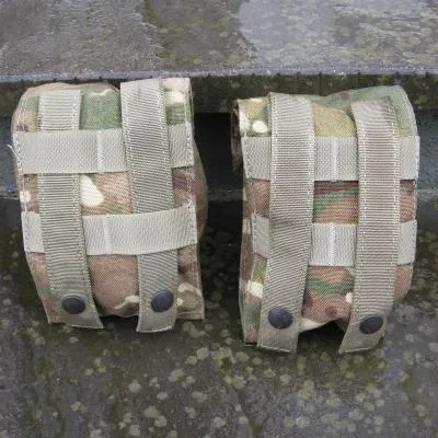 Webbing: Pouch. Flap. Field Pack. GSR. British. Used/Graded. M-T.P.
