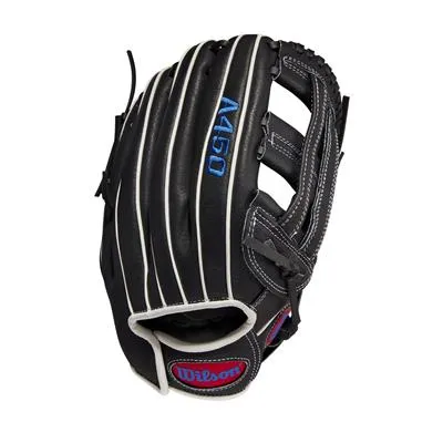 Wilson A450 Advisory Staff  12'' BLK-BLK-RD-RY-WHT