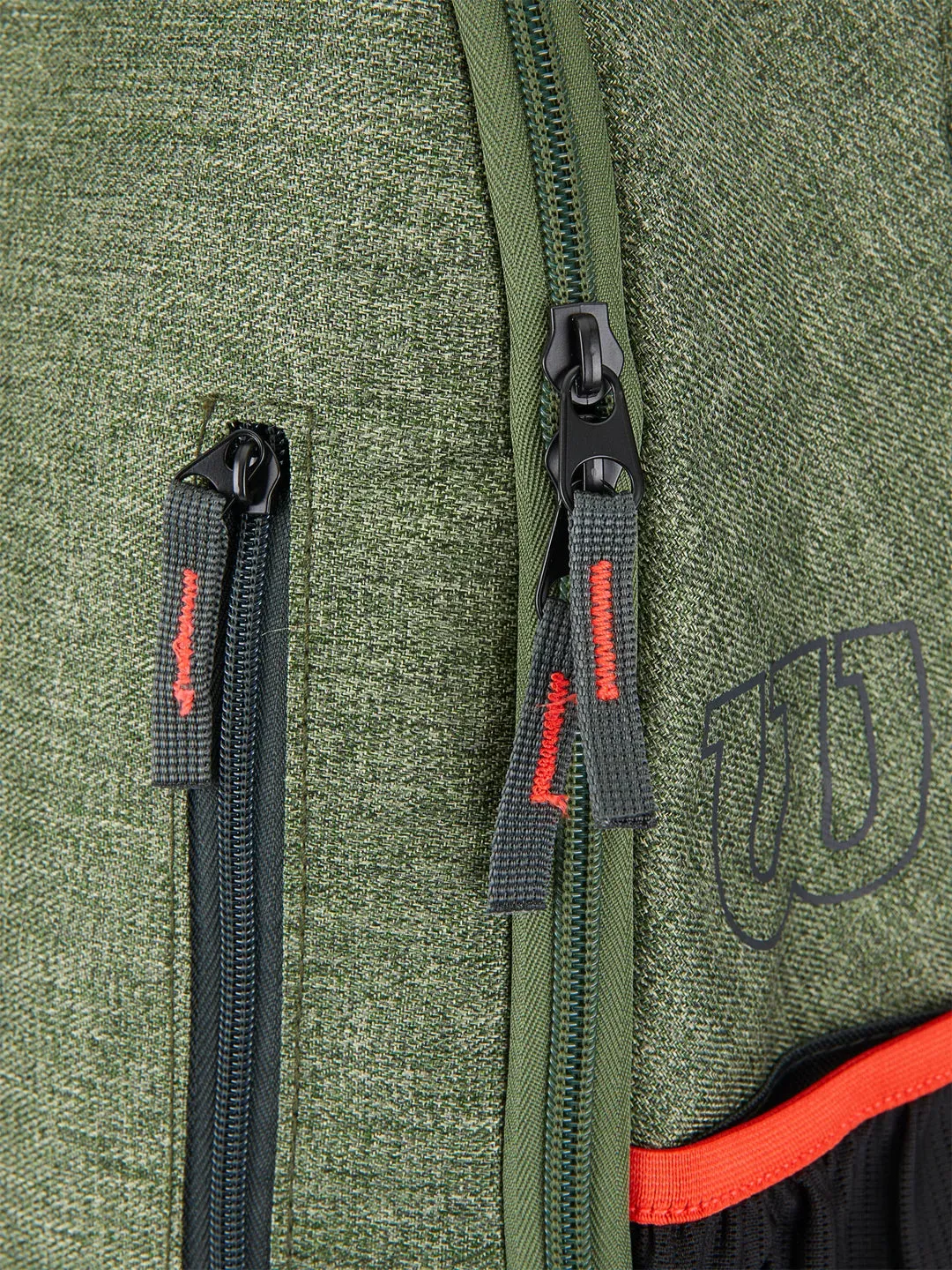 Wilson Team Backpack Bag (Heather Green or Heather Grey color) - 2023 NEW ARRIVAL