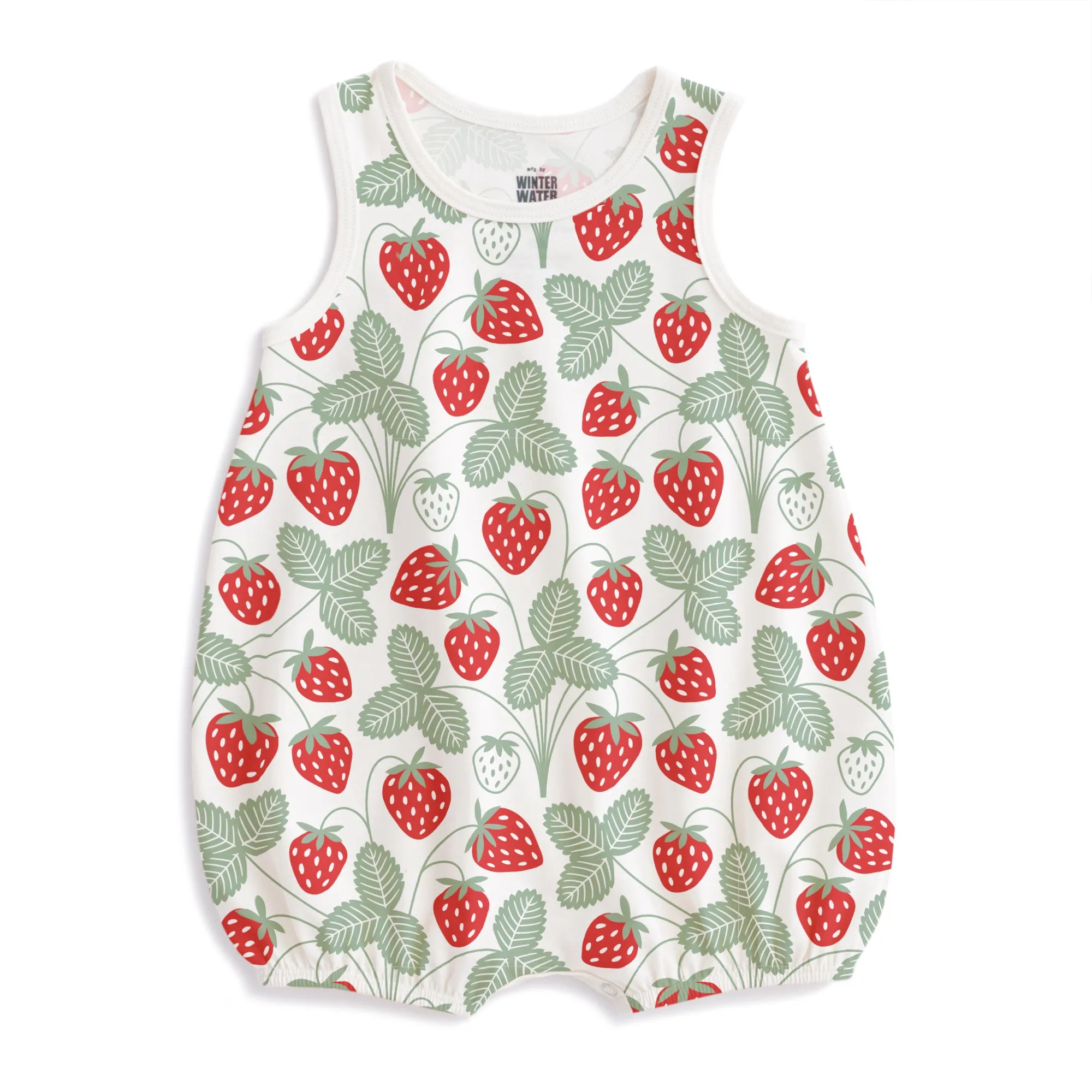 Winter Water Factory - Bubble Romper - Strawberries