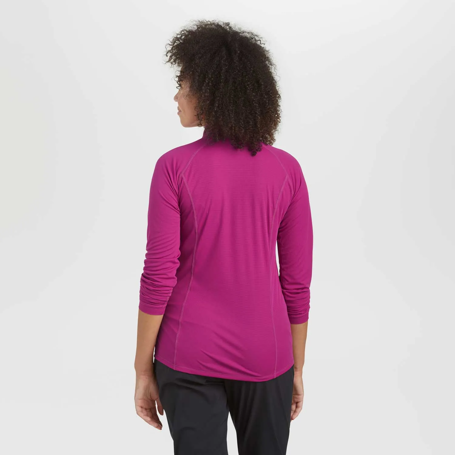 Womens Echo Quarter Zip L/S
