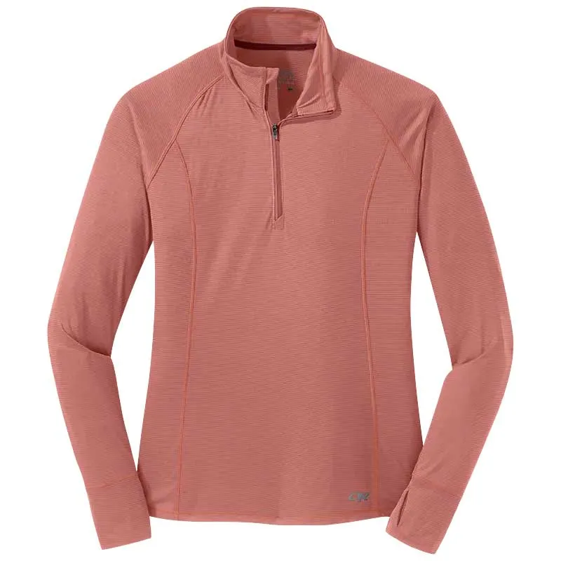Womens Echo Quarter Zip L/S