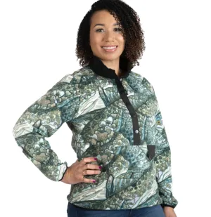 Women’s Snap Fleece Top